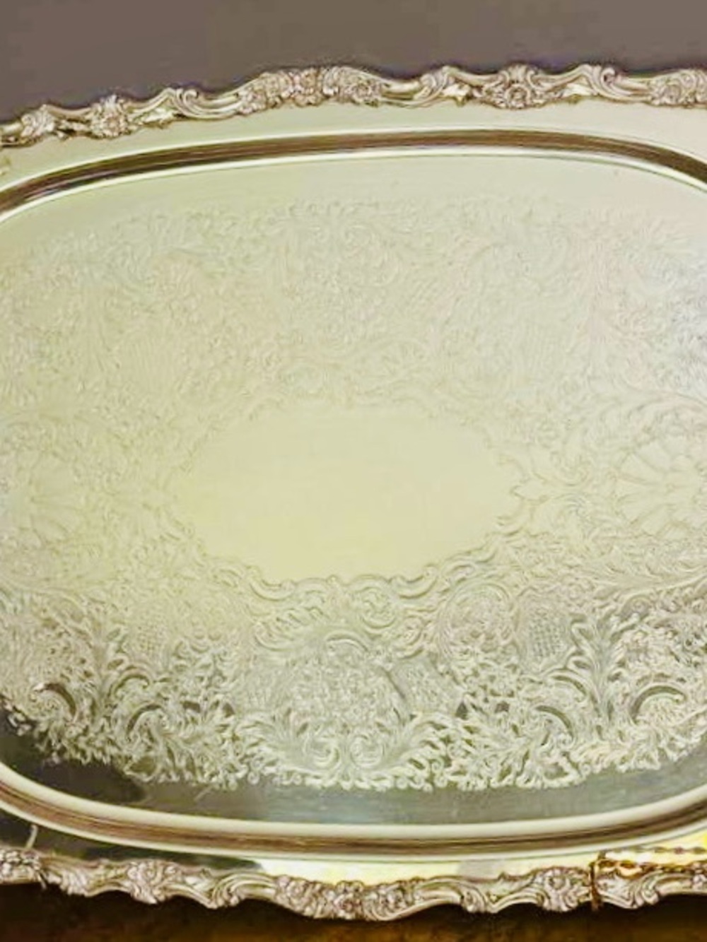 “Countess” by International Silver 
Medium Footed Waiter Tray
VERY RARE! $285